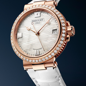 Breguet Marine Dame Mother of Pearl Dial Women 33.8 mm