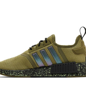 adidas NMD R1 Focus Olive Core Black Green Spark