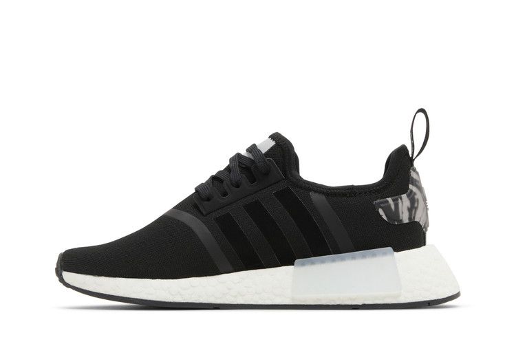 adidas NMD R1 Core Black White Marble (Women's)