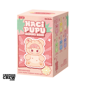 Pop Mart HACIPUPU Gummy Bear Series Vinyl Plush Pendant Single Blind Box(PACK OF 1)