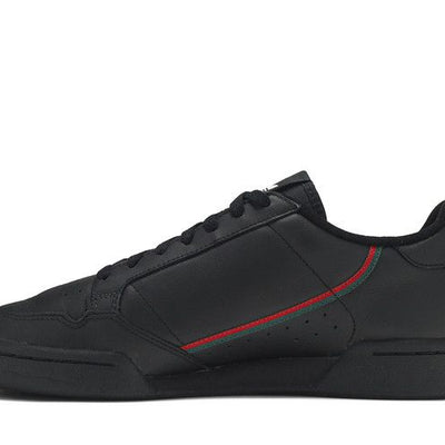 adidas Continental 80 Black Scarlet Green