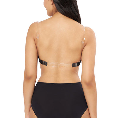Classic Backless Padded & Non-wired Bra - Black