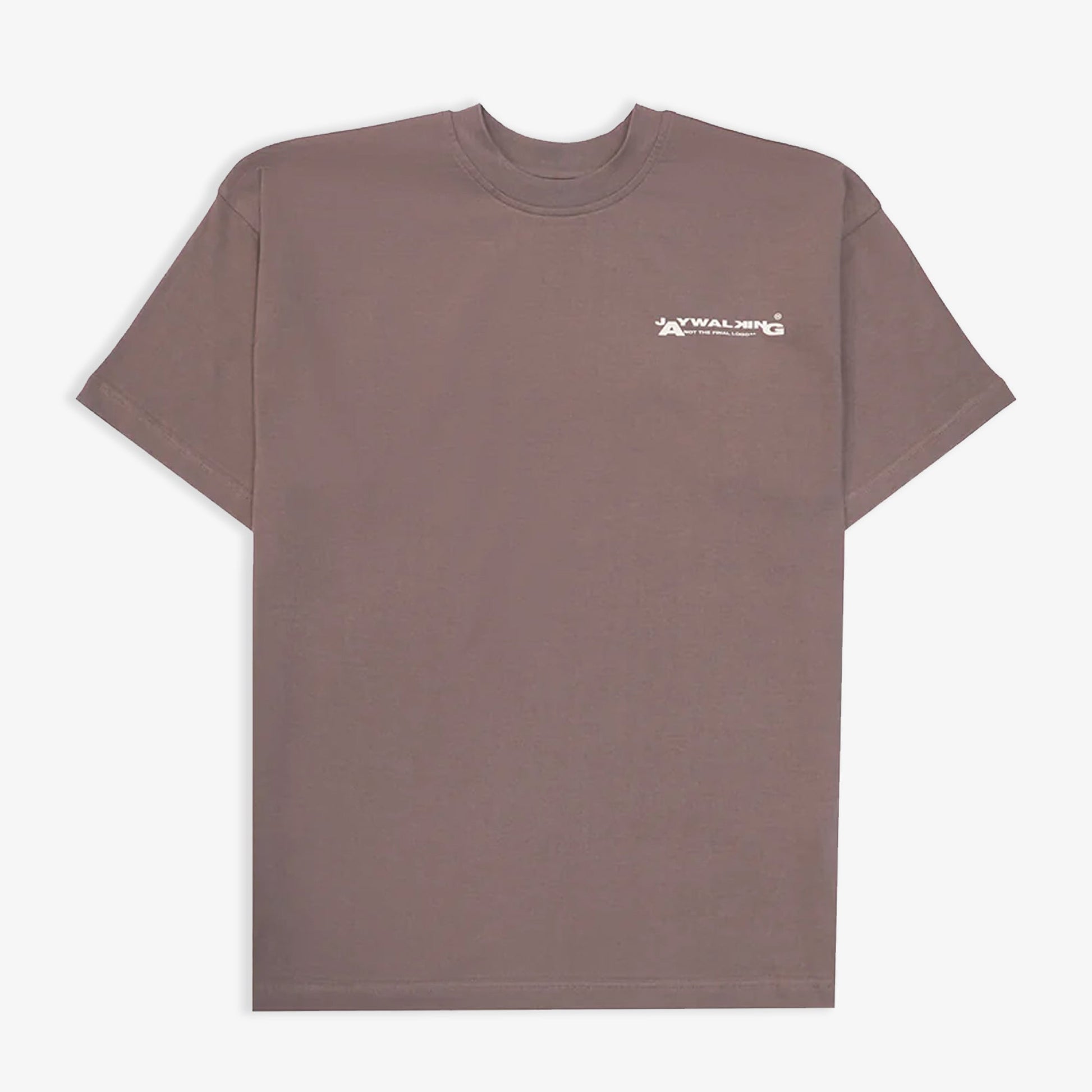 JAYWALKING | ART FACE 8.0 T-SHIRT { BROWN