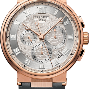 Breguet Marine Chronographe Silver Dial Men 42.3 mm