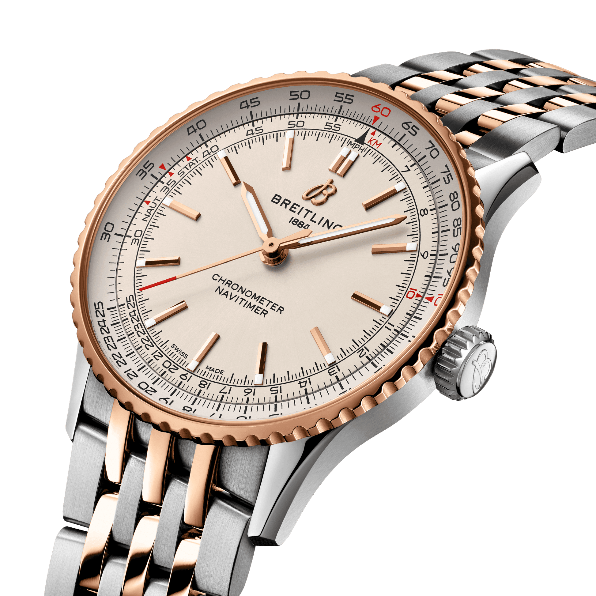 Breitling Navitimer Automatic Off White Dial Women 41mm