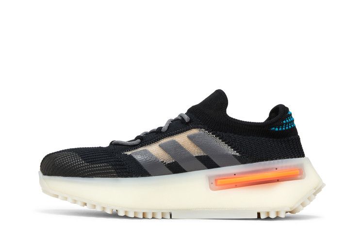adidas NMD S1 Core Black Blue Orange