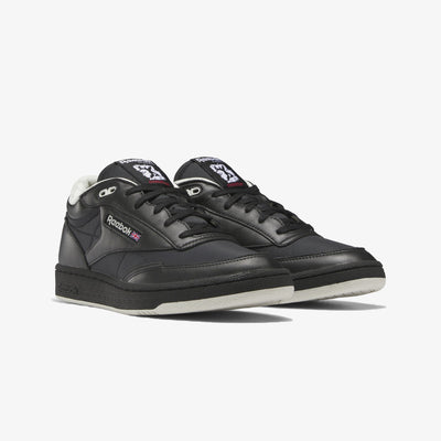 Reebok | CLUB C 85 MID II  { CORE BLACK