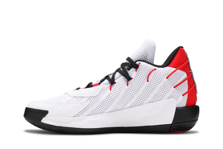 adidas Dame 7 Rip City Cloud White