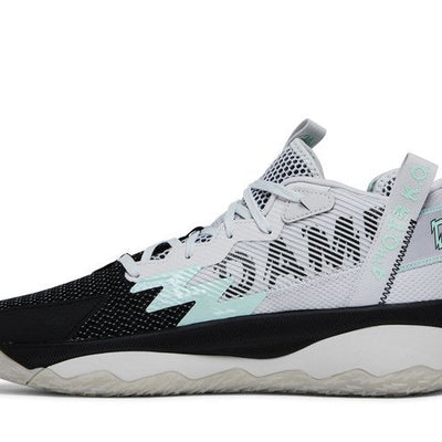 adidas Dame 8 Grey Black