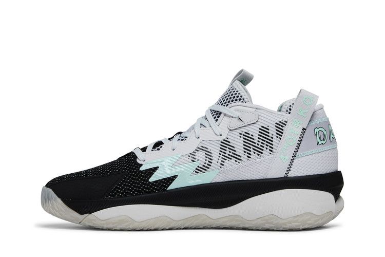 adidas Dame 8 Grey Black