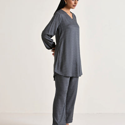 Grey Short Co-Ord Set | Relove