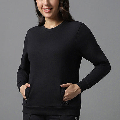 Essential Fleece Sweatshirt - Black