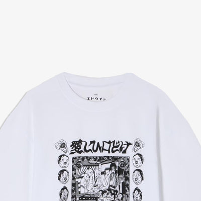 EDWIN | KOUICHI MATSUDA II T-SHIRT { WHITE/BLACK
