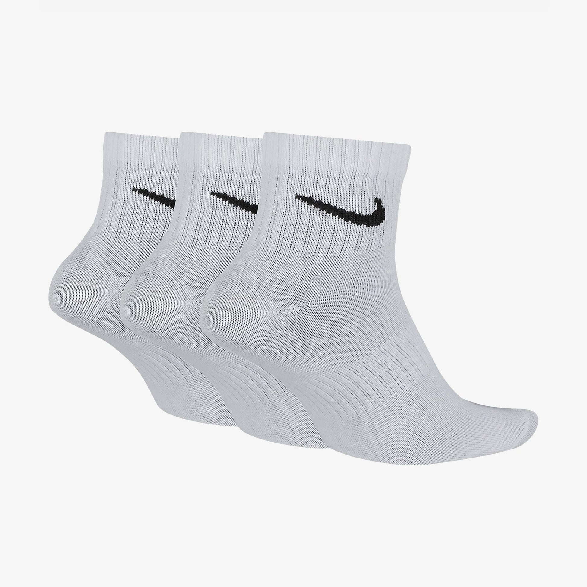 NIKE | EVERYDAY LIGHTWEIGHT { WHITE/BLACK