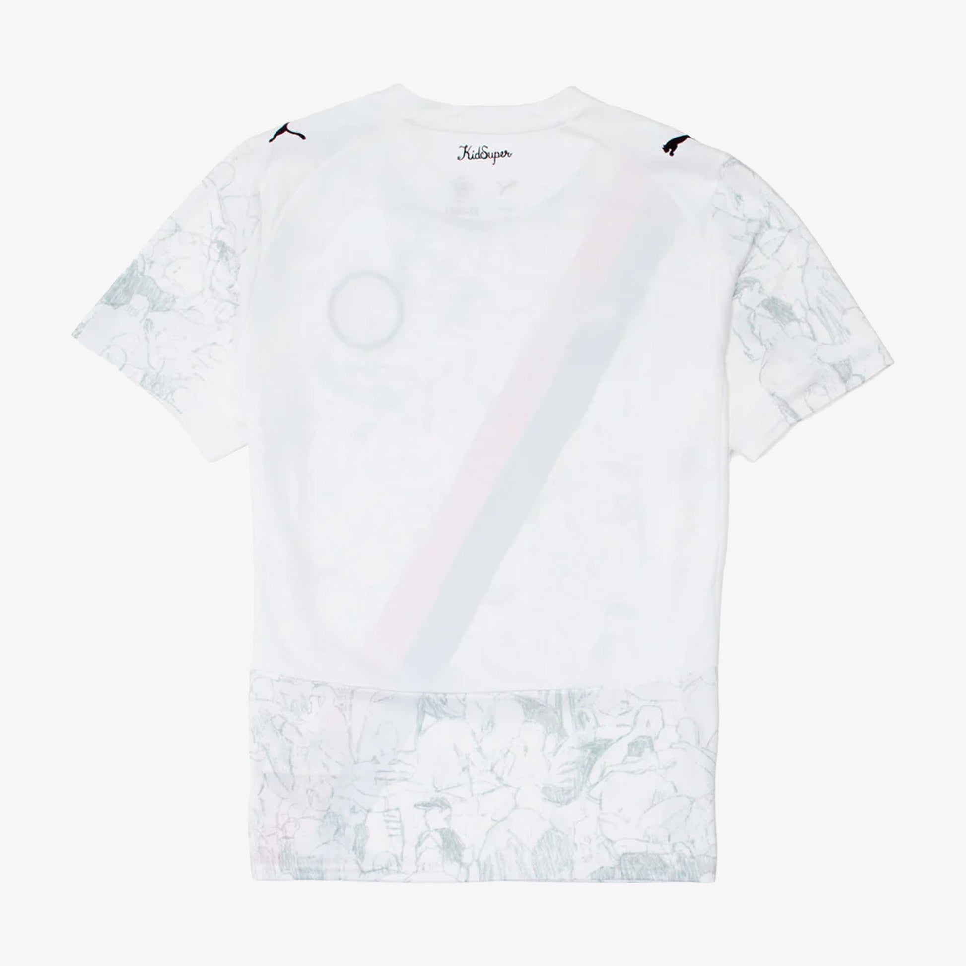 PUMA | KIDSUPER x MANCHESTER CITY JERSEY { PUMA WHITE-BLACK