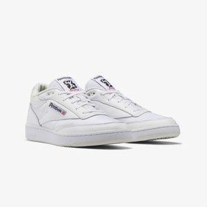 Reebok | CLUB C 85 MID II  { WHITE/MORNING FOG