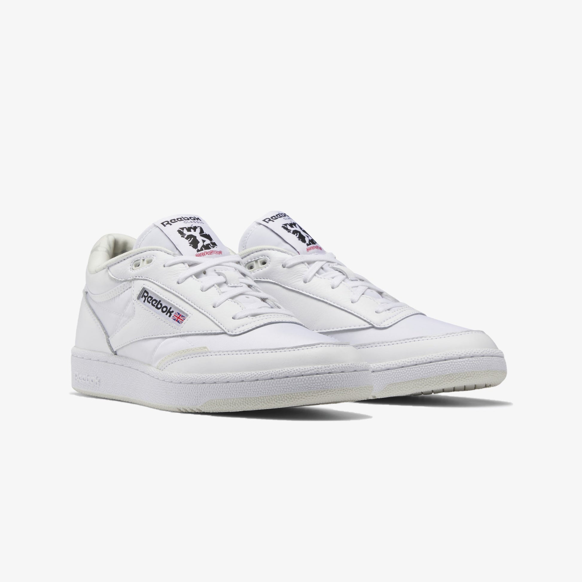 Reebok | CLUB C 85 MID II  { WHITE/MORNING FOG