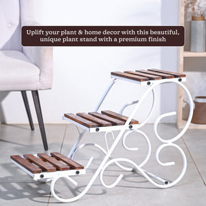 Garden Harmony Triple -Tier Plant Stand