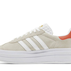 adidas Gazelle Bold Wonder Beige Collegiate Orange (Womens)