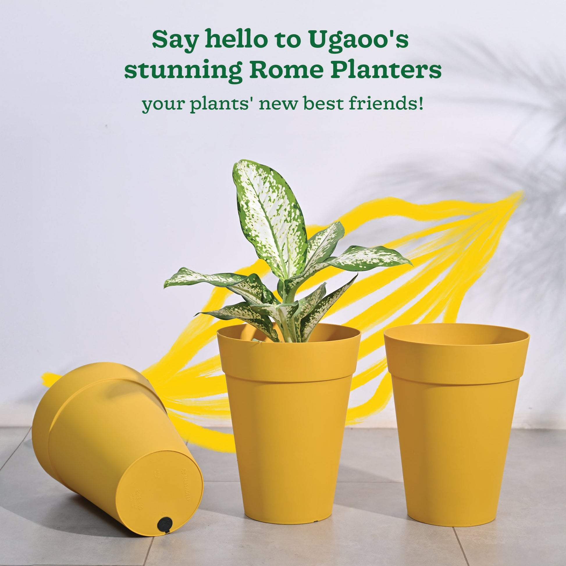 Roma Plastic Planter