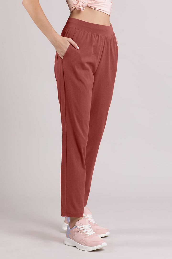 Energize Flexi Track Pants - Intense Rust