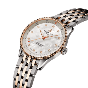 Breitling Navitimer Off White Dial Women 32mm