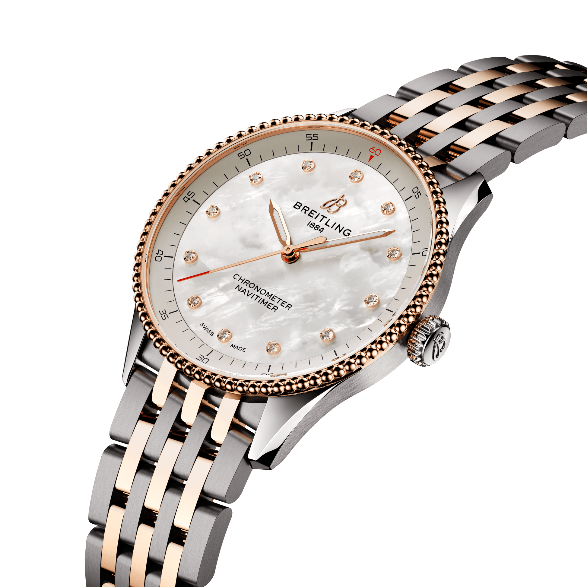 Breitling Navitimer Off White Dial Women 32mm