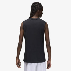 JORDAN | SPORT DRI-FIT SLEEVELESS TOP { BLACK/WHITE