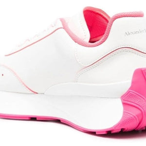 Alexander Mcqueen Sprint Runner White Fuchsia Pink (Women'S)