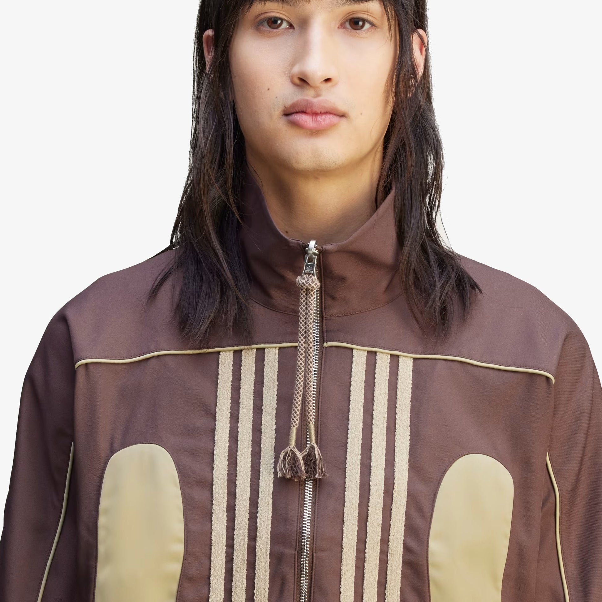ADIDAS ORIGINALS | SONG FOR THE MUTE SPRING WOVEN JACKET { BROWN