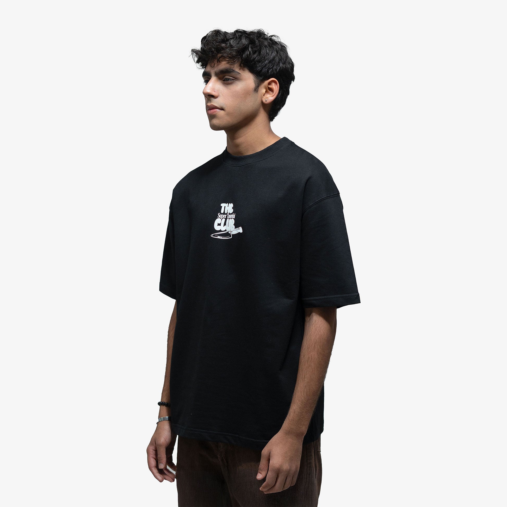 SUPERKICKS | THE BREADWINNER TEE { BLACK