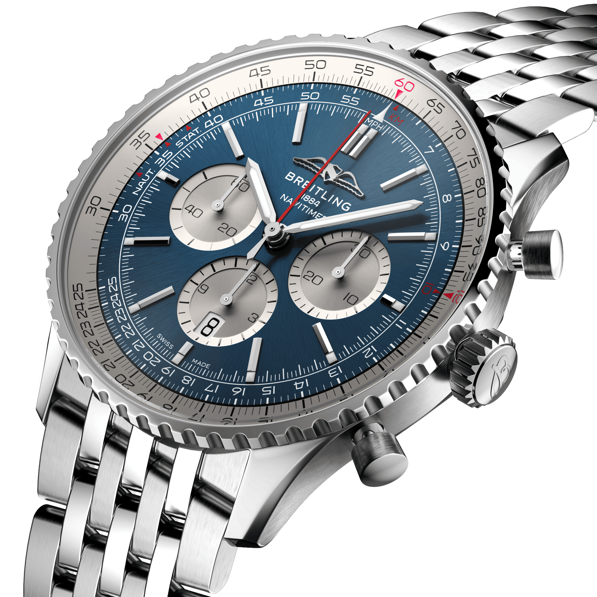 Breitling Navitimer B01 Chronograph Blue Dial Men 46mm