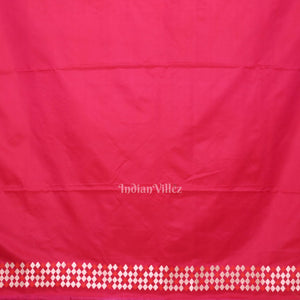 Exclusive Bridal Rani Pink Mashru Satin Silk Banarasi Saree