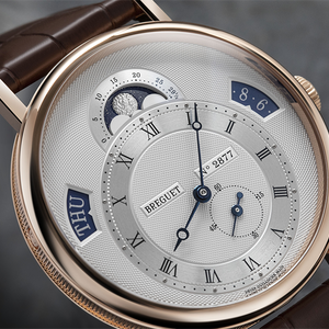 Breguet Classique Calendar Silver Dial Men 39 mm