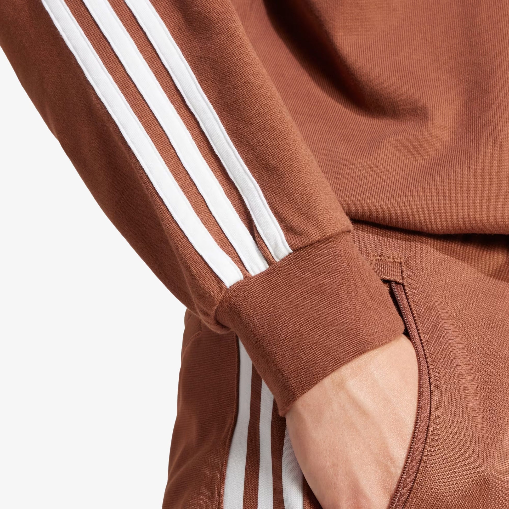 Adidas Originals | ADICOLOR RUGBY POLO SHIRT { PRELOVED BROWN