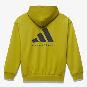 Adidas Originals | ONE BASKETBALL FLEECE HOODIE  { PULSE OLIVES