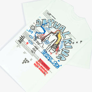 JAYWALKING | AURA T-SHIRT { WHITE