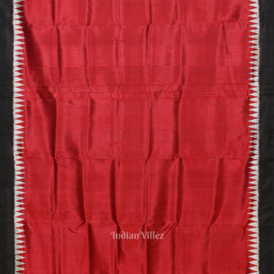 Exclusive Red Black Contemporary Designer Saree