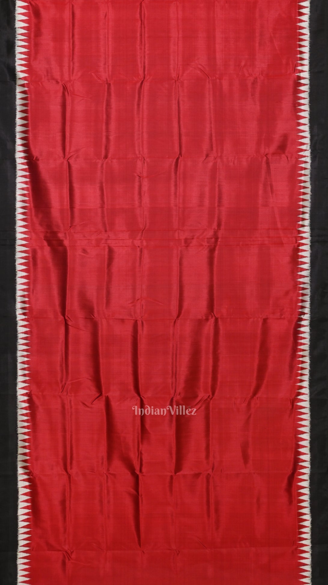 Exclusive Red Black Contemporary Designer Saree