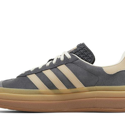 adidas Gazelle Bold Grey Magic Beige Gum (Women's)