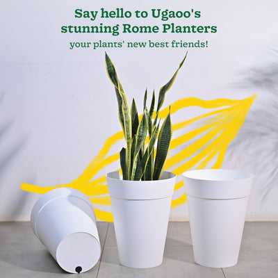 Roma Plastic Planter