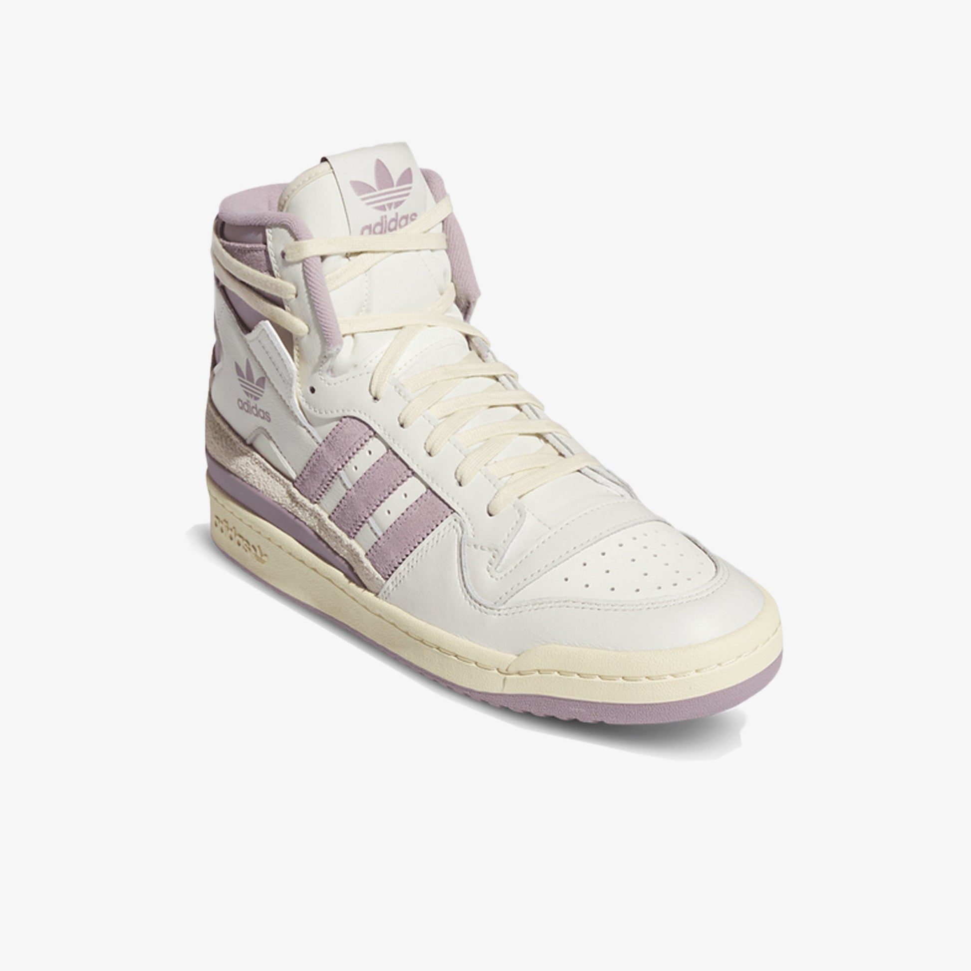 Adidas Originals | FORUM 84 HIGH  { IVORY/PRELOVED FIG/WONDER WHITE