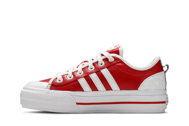 adidas Nizza RF Platform Heart Embossed Scarlet (Women's)
