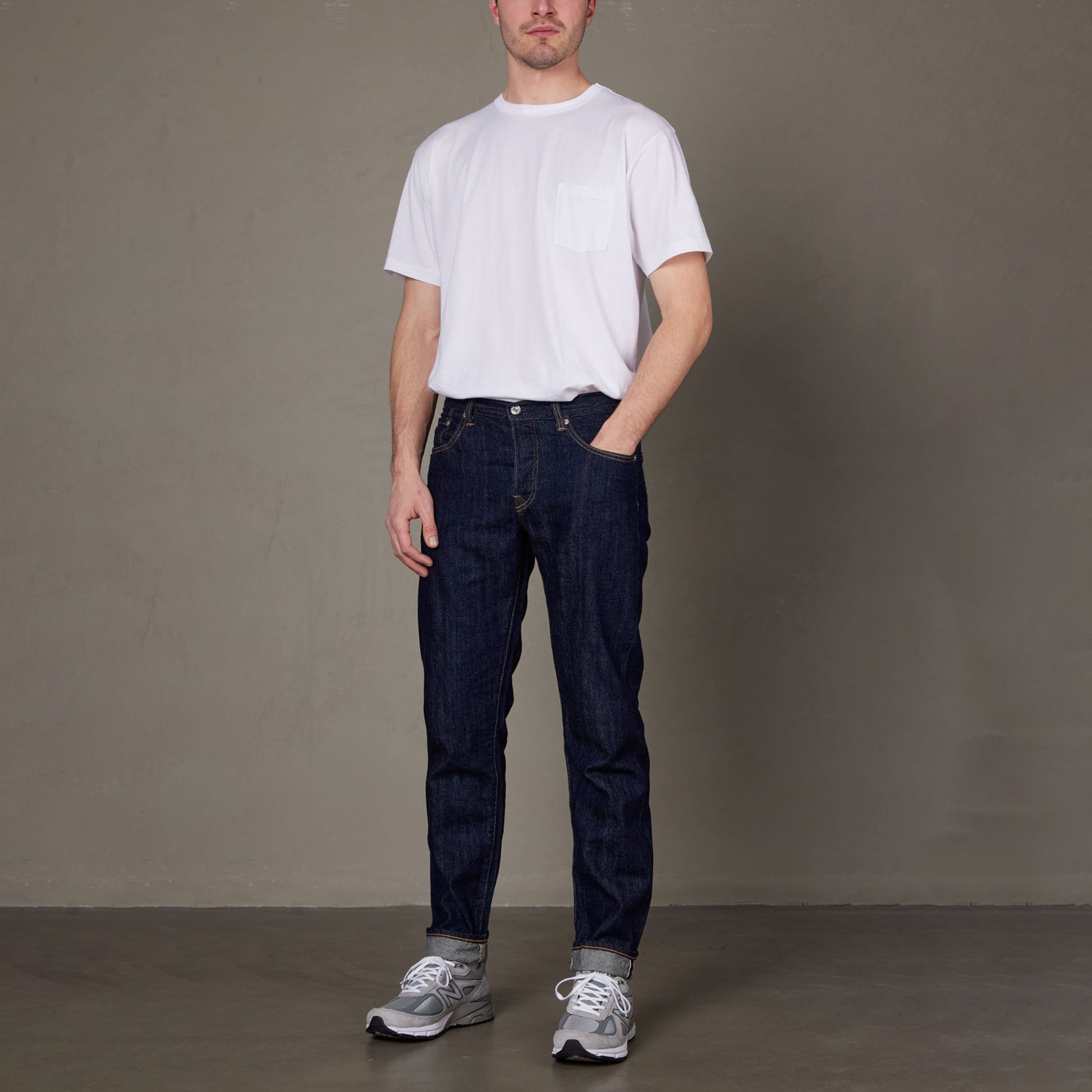EDWIN | REGULAR TAPERED KAIHARA { DENIM/BLUE