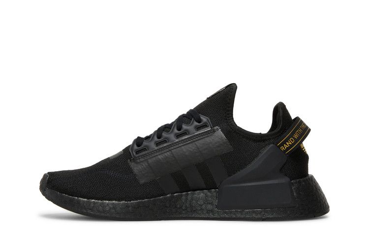 adidas NMD R1 V2 Black Gold Metallic