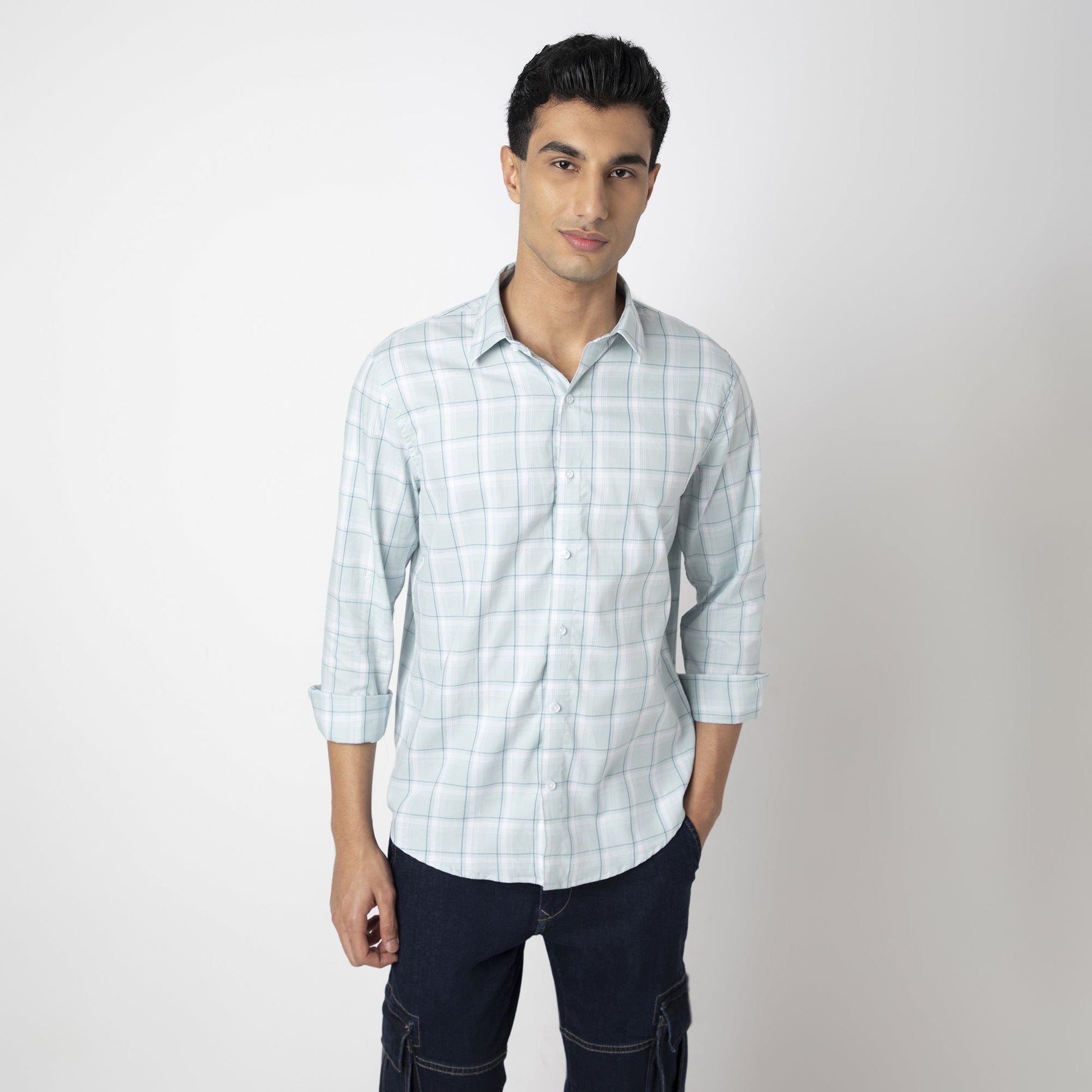 Cotton Checks Shirt