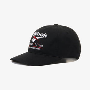 REEBOK | PRINTEMPS AND ETE CAP { BLACK