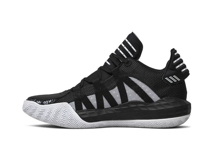 adidas Dame 6 Core Black White