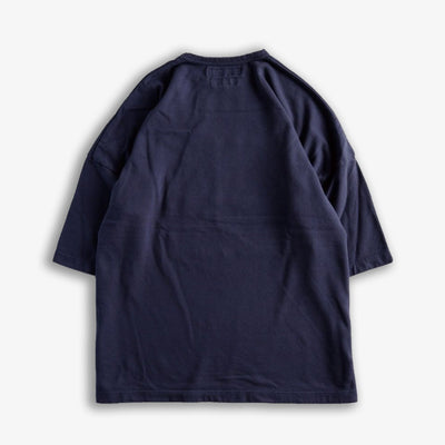 FDMTL | F PATCH WIDE SWEAT TEE  { NAVY