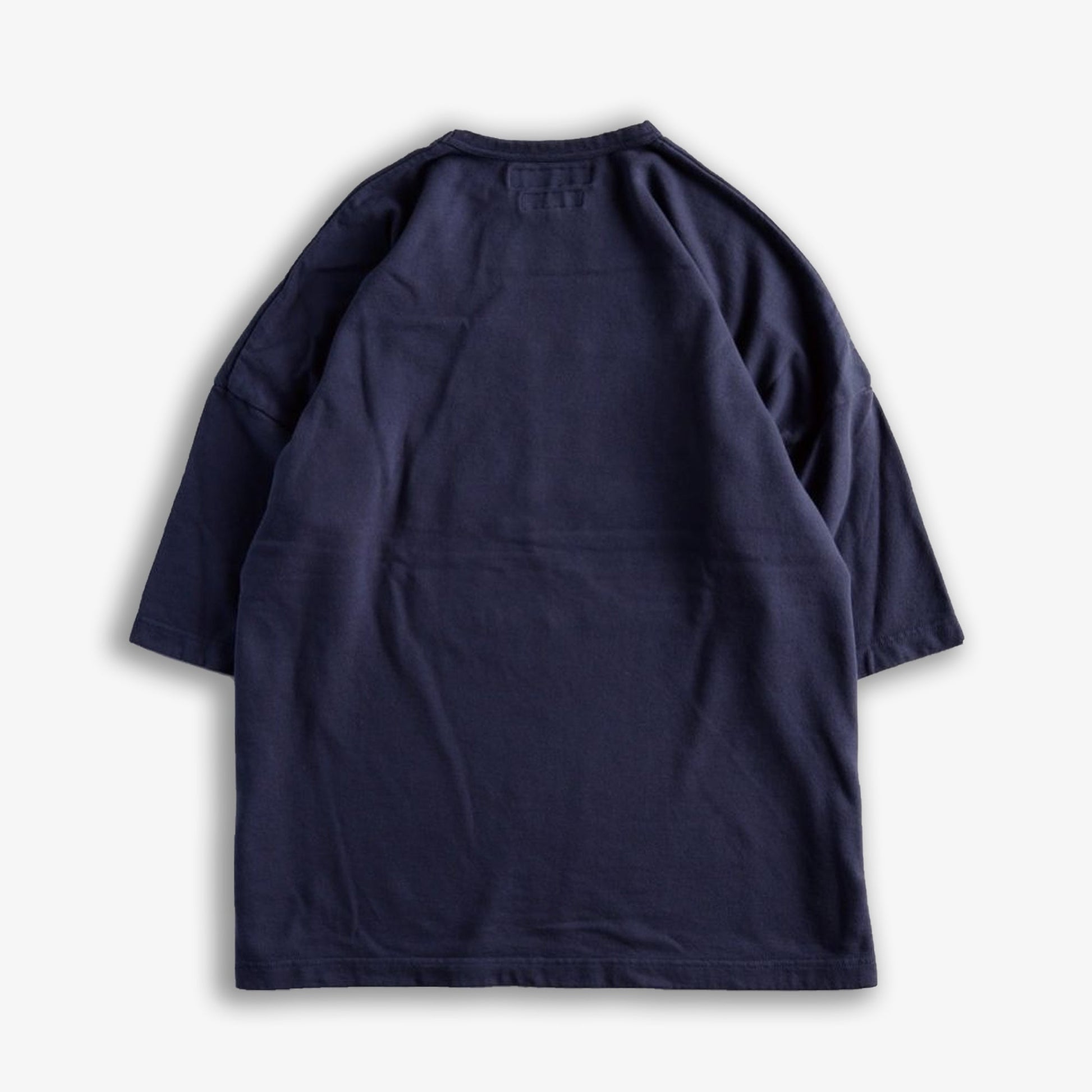 FDMTL | F PATCH WIDE SWEAT TEE  { NAVY